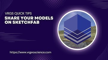 Uploading your Digital Outcrop Models to Sketchfab from VRGS.