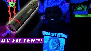 UVBeast V3 365nm MINI UV Flashlight Review Difference with 385nm?