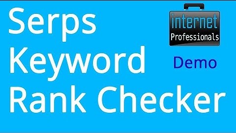 Serps Keyword Rank Checker
