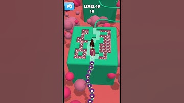 The Ultimate Stacky Dash Level 49  #stackydash #games #bridgeracing #androidapp #bridgerace #gaming
