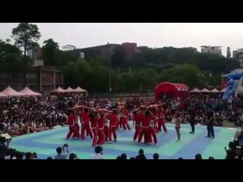 元培醫大50周年校慶醫放系競技啦啦隊表演1