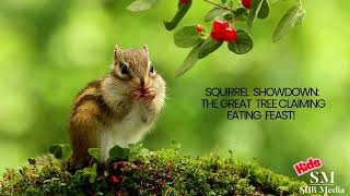 🐿️ Amazing Squirrel Adventures: How Animals Eat in Nature! 🌳 | Fun Music & Learning for Kids 🎶