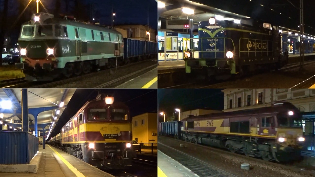 ET22-864, M62M Rail Polska, Class 66 DB Cargo, Gama PCC Intermodal, SM42 i inni |  Tarnowskie Góry