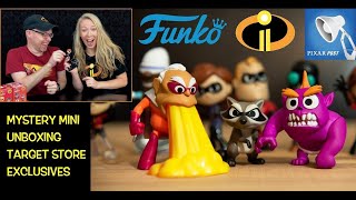 Incredibles 2 Funko Mystery Mini Target Exclusive Unboxing - Reflux, Rac & Monster Jack-Jack