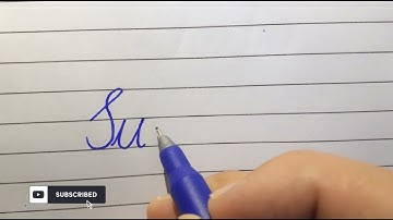 Name "Sunita" in Cursive Writing||Writingtips||SimpleWriting||JoiningWriting