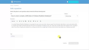 How to store complex JSON data in Firebase Realtime Database? Ask here!