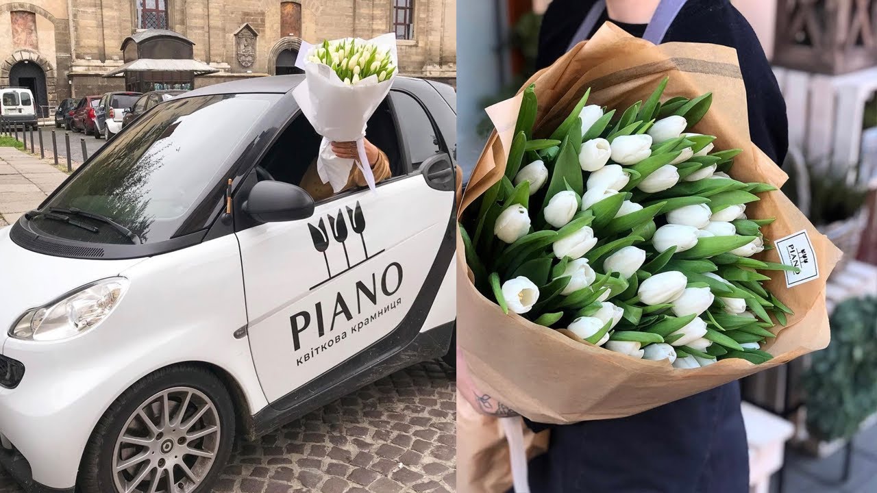 HOW TO DESIGN A LOGO FOR A FLOWER SHOP | "PIANO"