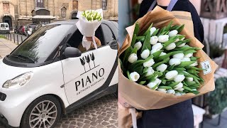 HOW TO DESIGN A LOGO FOR A FLOWER SHOP | &quot;PIANO&quot;