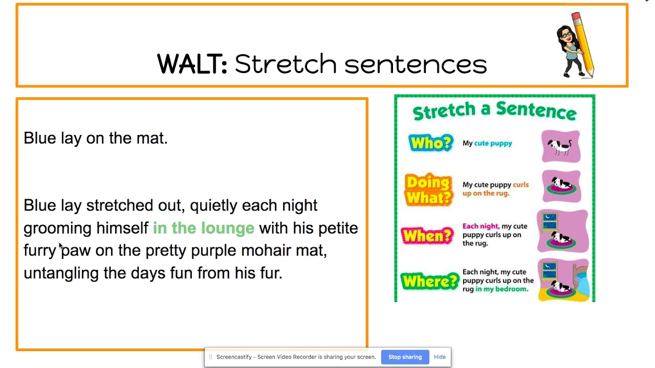 Stretch Sentences By Adding Detail YouTube