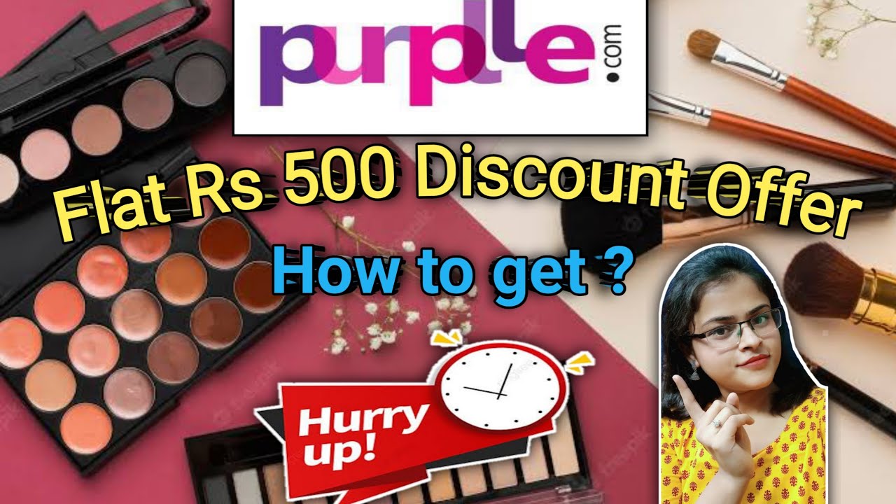 Purplle पे Rs 500 का Offer ll purplle coupon code today ll purplle