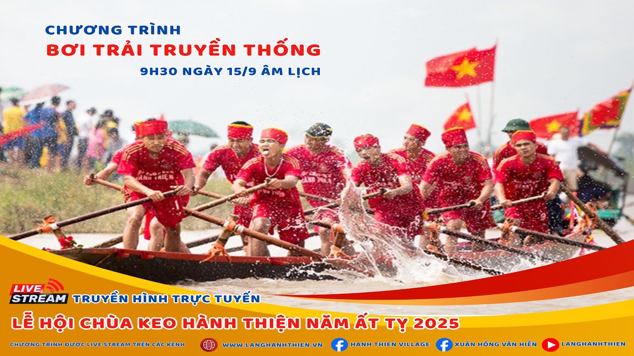🔴TRỰC TIẾP THI BƠI TRẢI - NGÀY 15 THÁNG 9