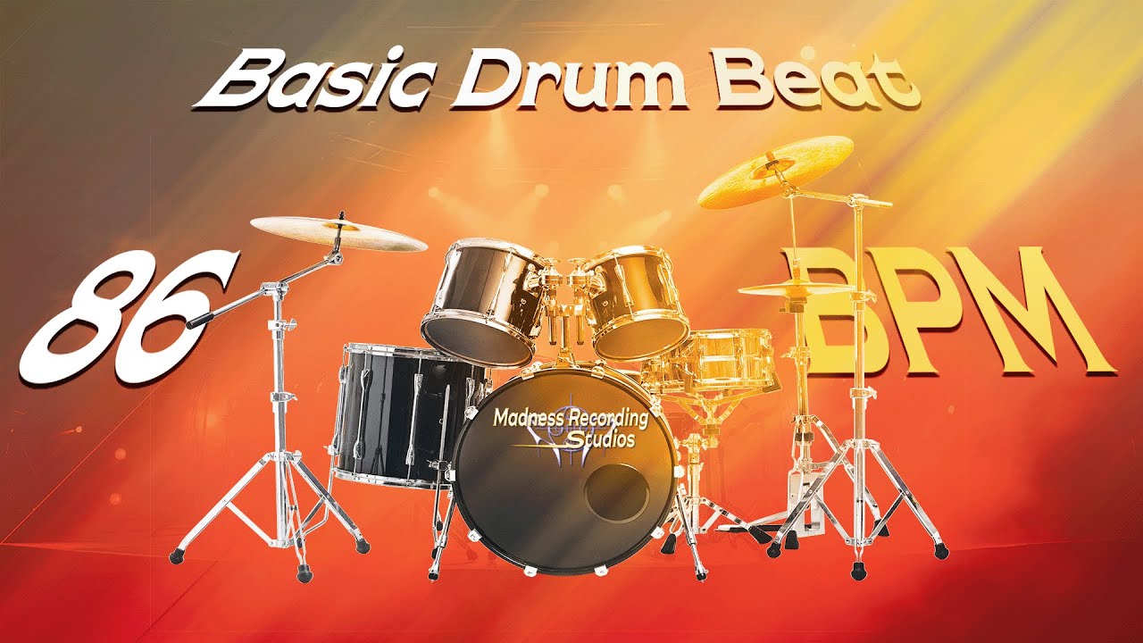 86 BPM Drum Beat 4/4
