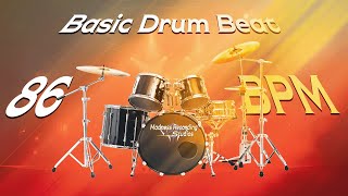86 BPM 4/4 Drum Loop | No Metronome Needed screenshot 3