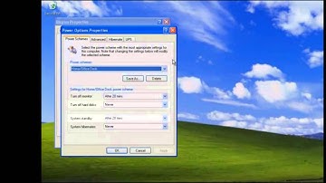 Windows XP Power Management