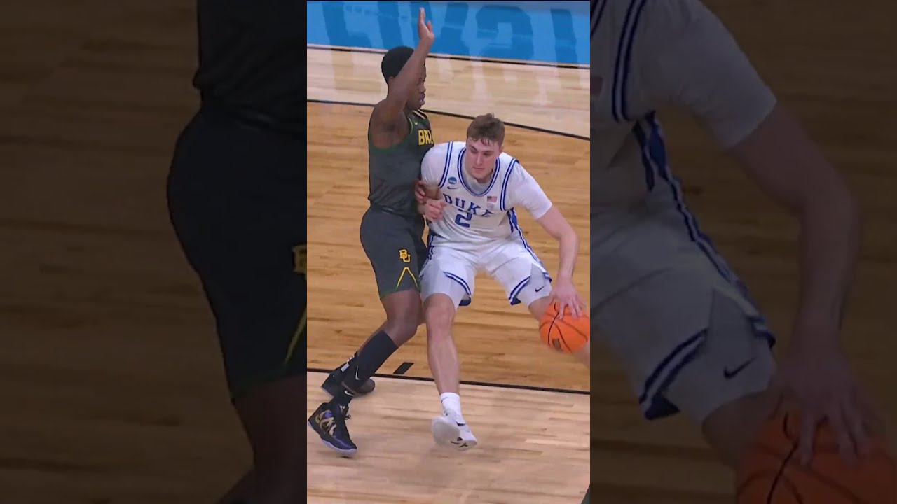 Cooper Flagg and VJ Edgecombe's March Madness battle 🍿 #shorts