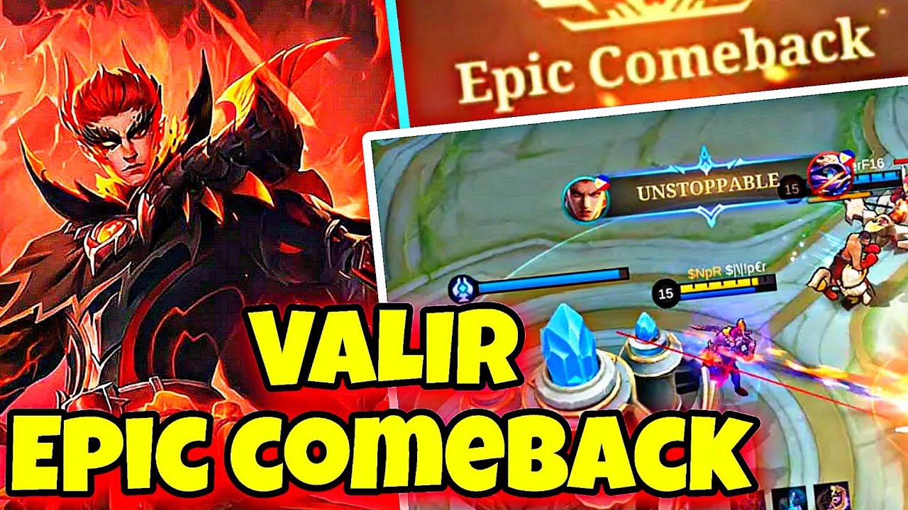 MLBB - Valir Epic Comeback | Valir God