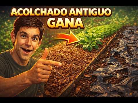 El Acolchado Ancestral que Revoluciona el Huerto Moderno: Más Vida y Menos Trabajo
