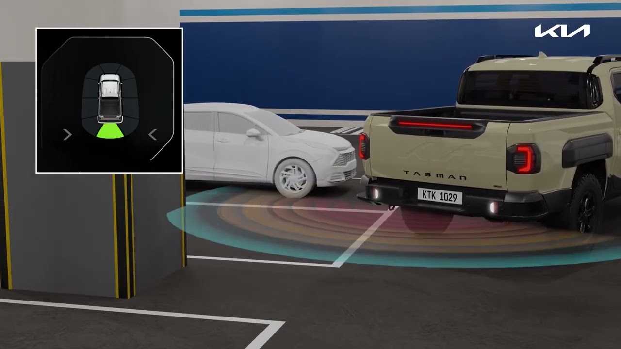 Reverse Parking Collision-Avoidance Assist (PCA) | Kia Tasman Club