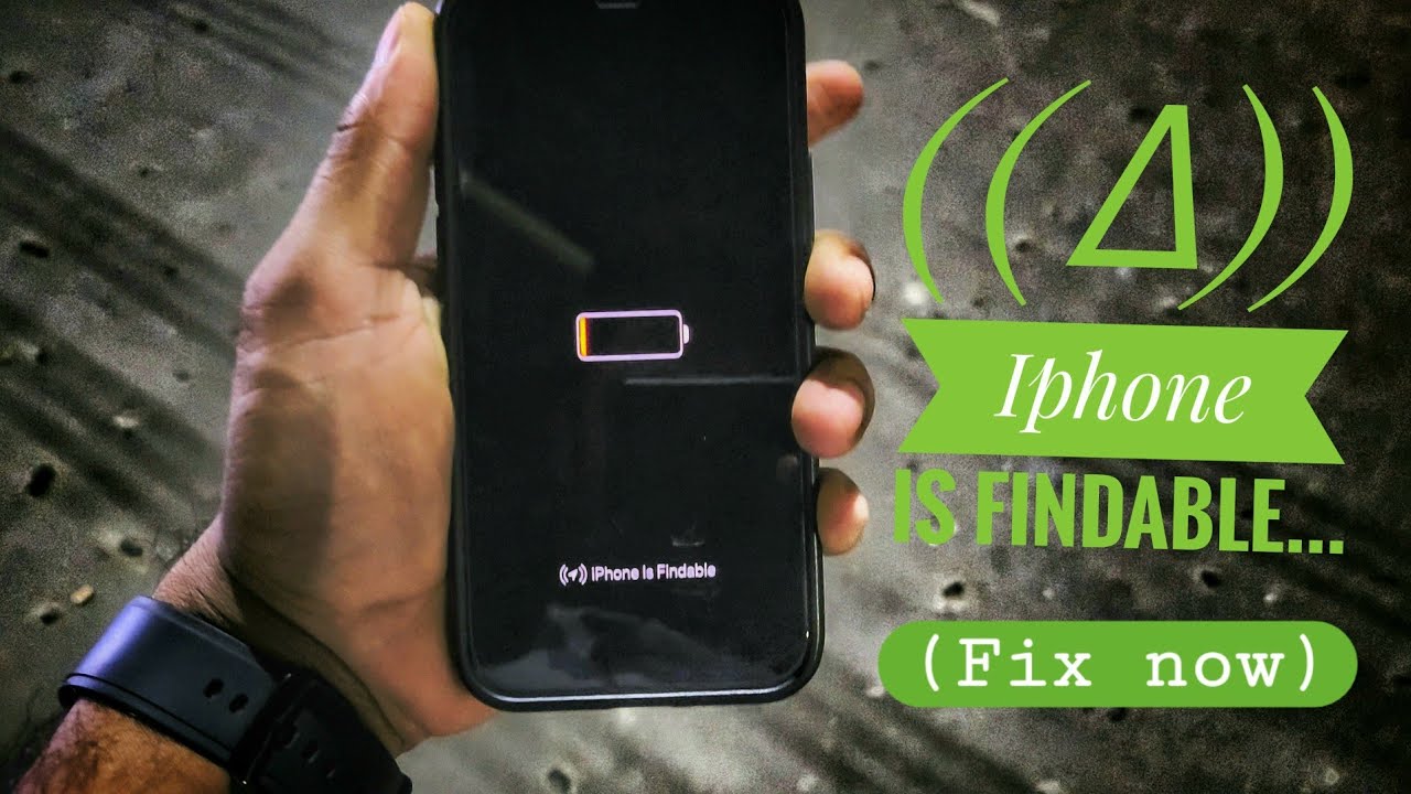 Iphone is Findable, Fixed now..#information