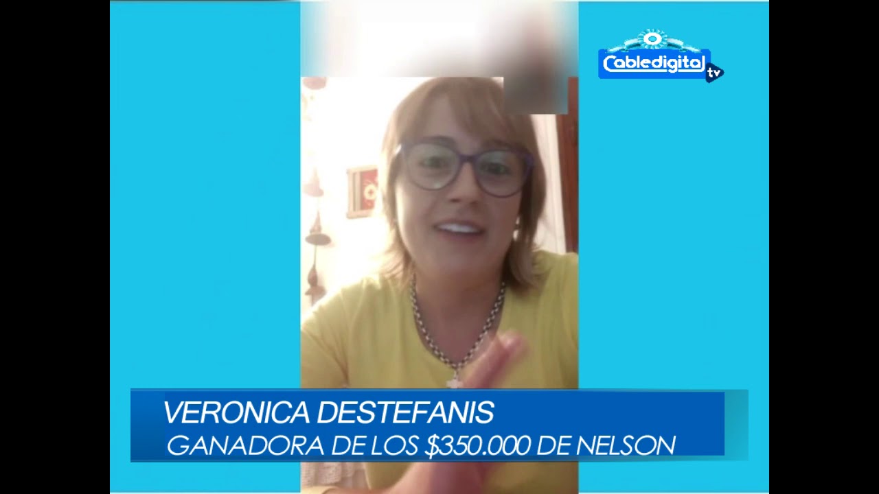 VERONICA DESTEFANIS GANADORA DE LOS $350 000 DE NELSON - YouTube