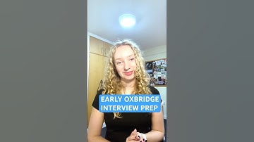 Early Oxbridge interview prep #oxbridge #interview #oxford #cambridge #oxbridgeinterview