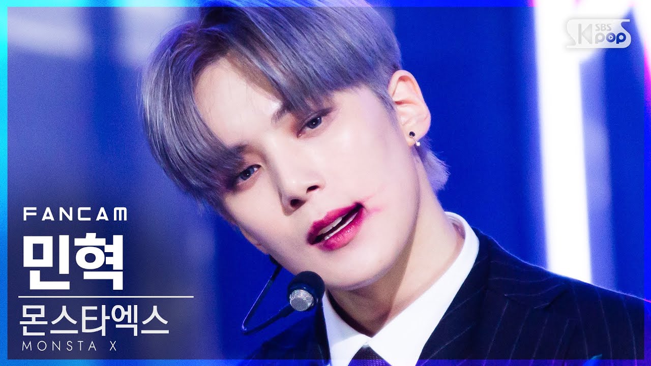 [안방1열 직캠4K] 몬스타엑스 민혁 'Love Killa' (MONSTA X MINHYUK FanCam)│@SBS Inkigayo_2020.11.08.