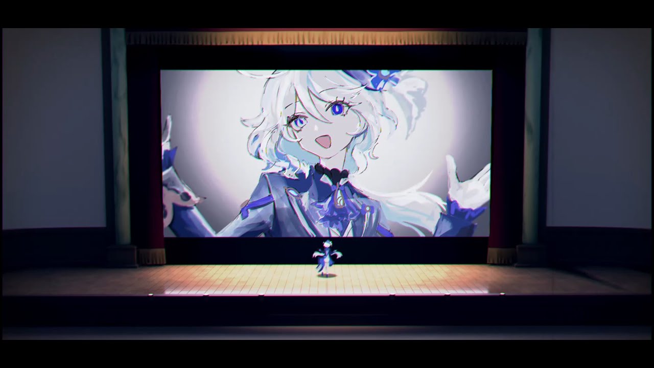 手描き原神 || CandleQueen || フリーナ&フォカロルス