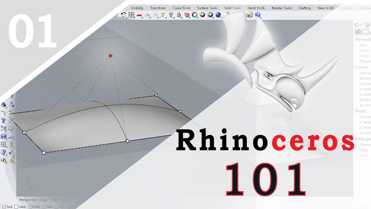 Rhino 101 | Getting Started - YouTube