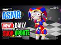 ASMR Fortnite Shop NEW Amazing Digital Circus Pomni and Jax Skins! Daily Update Today 🎮🎧 Whispers 😴💤