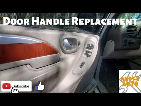 2006 Chrysler Town and Country Door Handle Replacement!