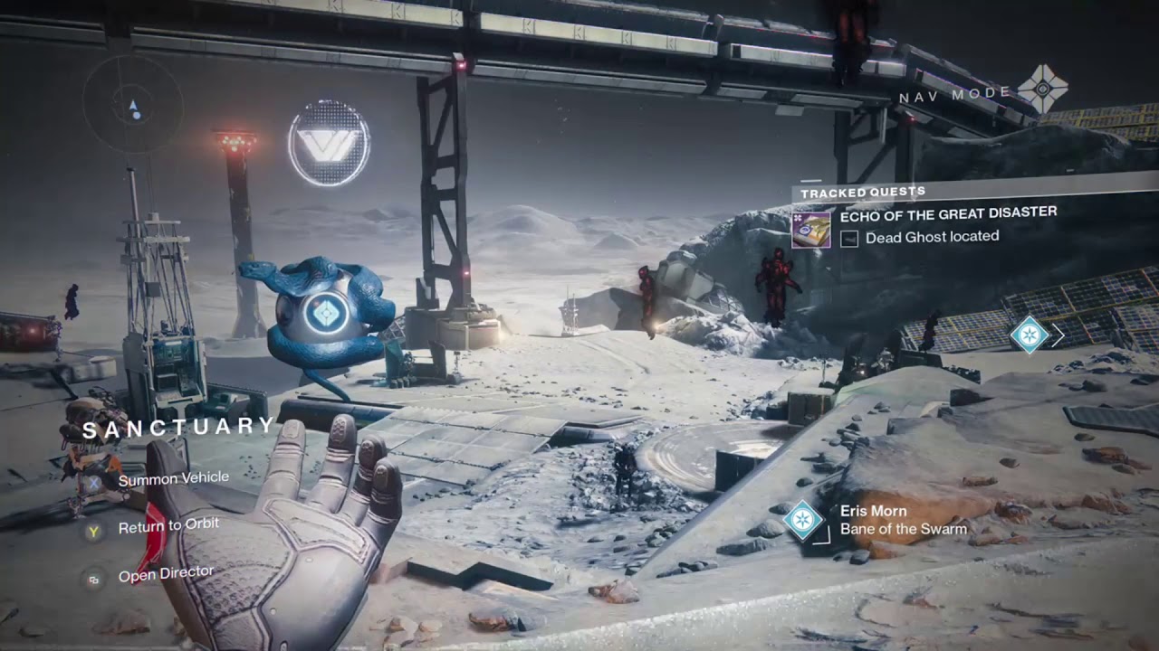 Echo of the great disaster dead ghost location Destiny 2