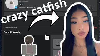 this roblox da hood catfish stalked this guy FOR MONTHS