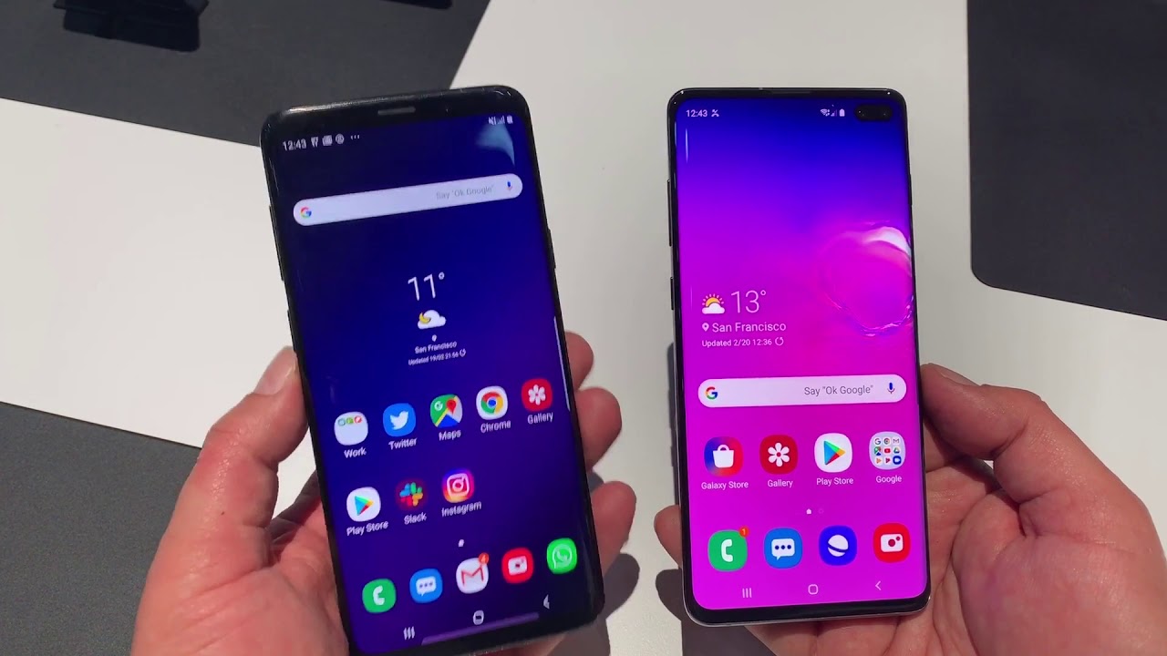 Samsung Galaxy S10 Vs Galaxy S9: What's The Difference?