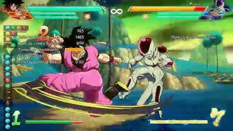 DBFZ: Base Goku sparking corner loop | Post patch