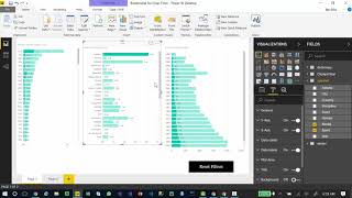 Power BI Tip:  Cross filtering on two criteria at the same time.