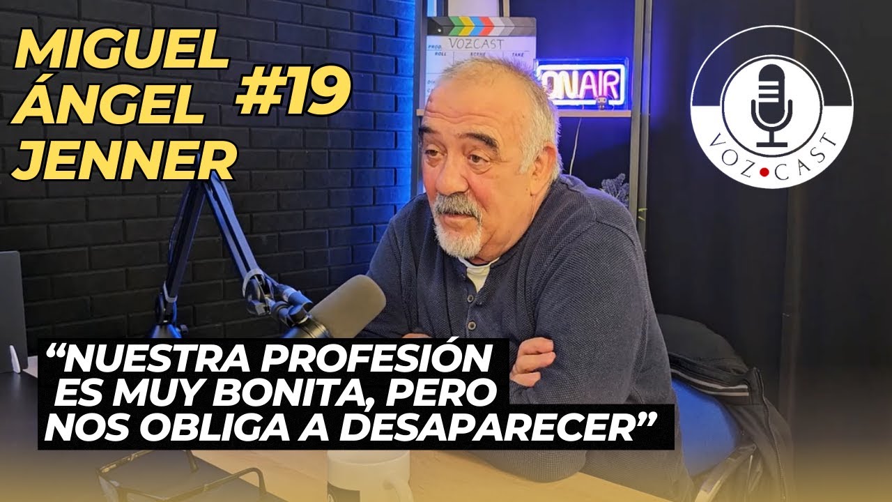 VozCast #19 Miguel Ángel Jenner |La voz de tu infancia, Samuel L Jackson, Pumba.