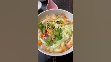 Canh chua bông so đũa #homnayangi #anngonmoingay #canhchua #linhcooking