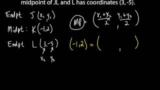 Geometry Sec 1 3b Midpoint Formula