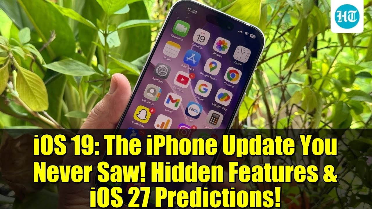 iOS 19: The iPhone Update You Never Saw! Hidden Features & iOS 27 Predictions!