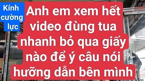 hưỡng dẫn lắp kính cường lực trượt quay || anh em nhớ xem hết vi deo đừng bỏ giây nào