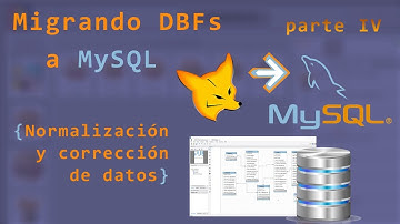 Migrando DBFs a MySQL - Parte IV - {Normalizacion y Correccion de Datos}