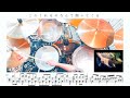 【荒ぶるキック】左耳 / クリープハイプ【ドラム楽譜】