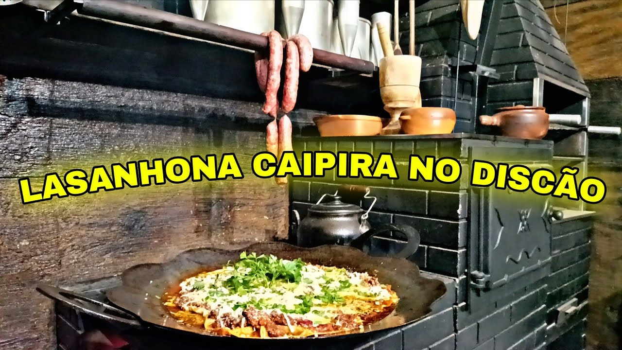 LASANHONA CAIPIRA NO DISCÃO..