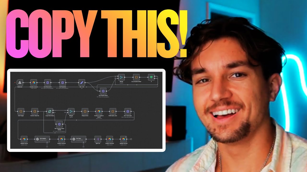 This Social Media AI Automation Scrapes 1000 Viral Ideas Daily! (100% Automated!)
