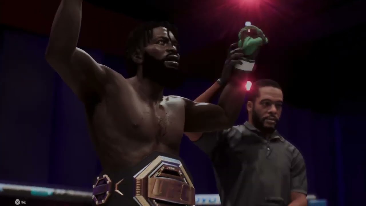 UFC 5 Custom Fighter Match