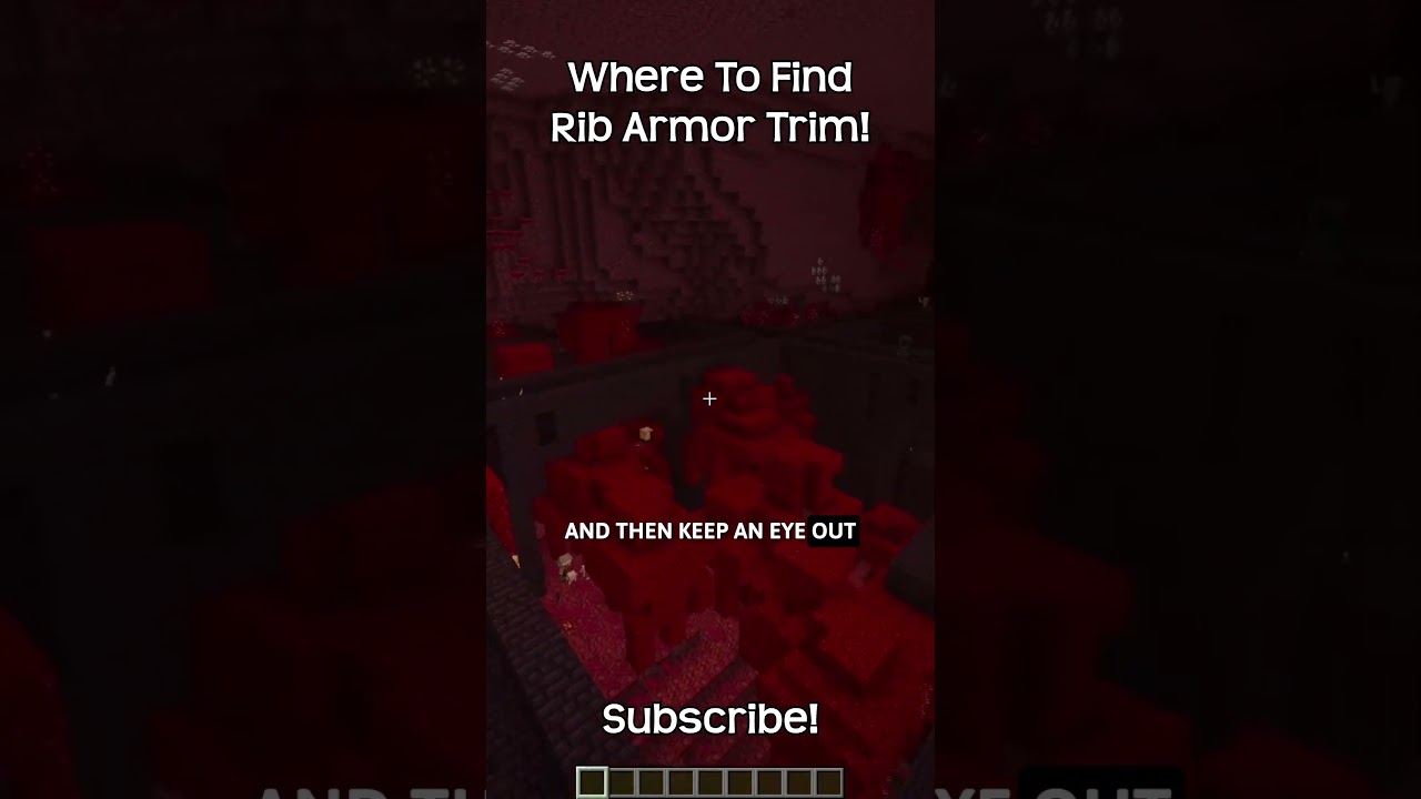Where To Find Rib Armor Trim In Minecraft?!