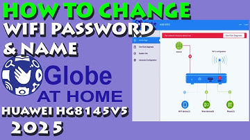 HOW TO CHANGE WIFI PASSWORD OF GLOBE FIBER using a phone 2025