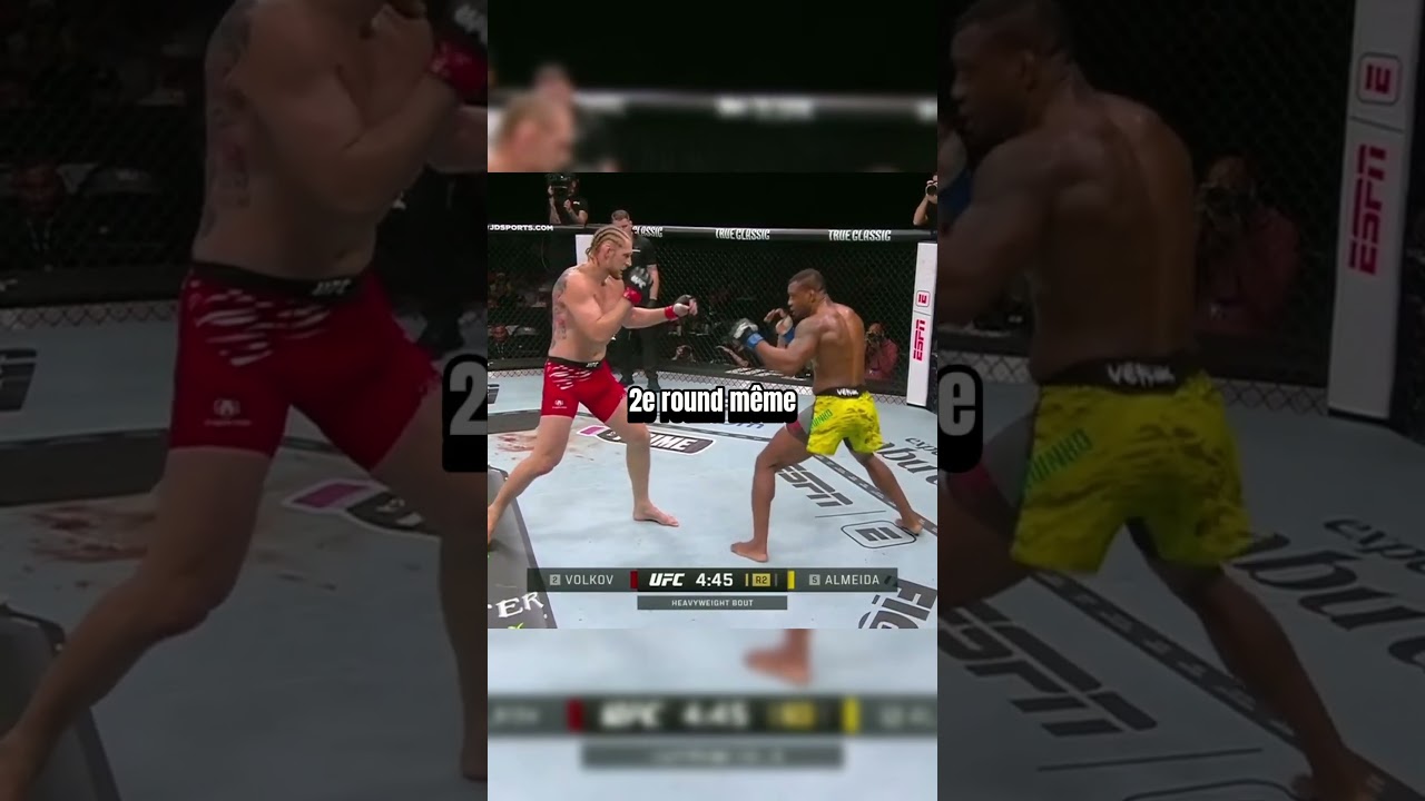 Alexander Volkov fait tomber le mur Jailton Almeida