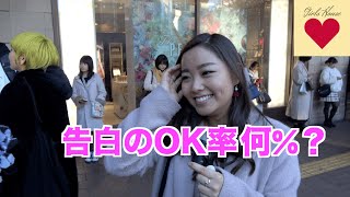 告白のOK率何％？