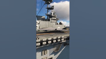 A Boeing F-47 takes off on the aircraft carrier #automobile #aviation #msfs2020 #dcsworld